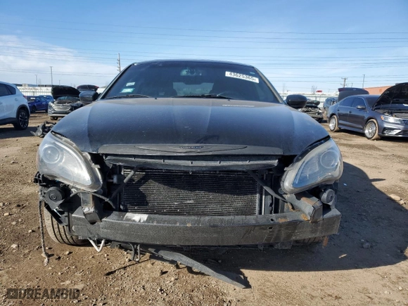 2011 Chrysler 200 S with VIN 1C3BC8FG1BN567573, listed as a Copart auction lot 43625365 with 125,302 mi miles and Salvage Title. Bid and sale history available at carsss.com. Image 5.