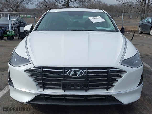 2022 Hyundai Sonata SE with VIN 5NPEG4JA9NH147654, listed as a IAAI auction lot 41466868 with 26,504 mi miles. Bid and sale history available at carsss.com. Image 12.