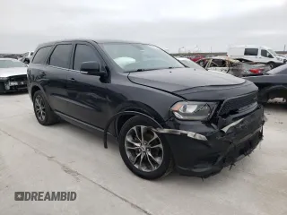2020 Dodge Durango GT Plus with VIN 1C4RDHDG3LC119133, listed as a Copart auction lot 85595824 with 155,432 mi miles and Salvage Title. Bid and sale history available at carsss.com. Image 4.