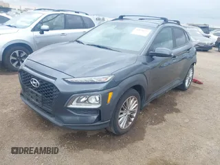 2021 Hyundai Kona SEL with VIN KM8K22AA6MU613871, listed as a IAAI auction lot 42078925 with 66,739 mi miles and . Bid and sale history available at carsss.com. Image 2.
