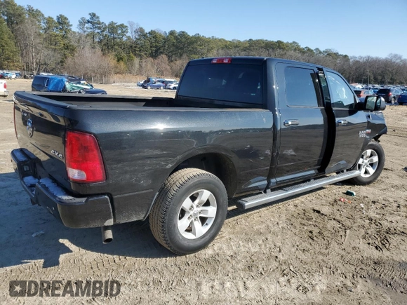 2015 Ram 1500 ST with VIN 1C6RR7ST4FS652279, listed as a Copart auction lot 42324755 with 146,271 mi miles and Salvage title. Bid and sale history available at DreamBid. Image 3.