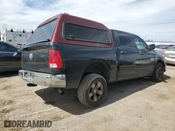 2020 Ram 1500 Classic Tradesman with VIN 3C6RR6KT3LG134192, listed as a Copart auction lot 47568135 with 76,529 mi miles and Salvage Title. Bid and sale history available at carsss.com. Image 3.