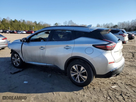 2023 Nissan Murano SV with VIN 5N1AZ2BJ9PC112344, listed as a Copart auction lot 46391745 with 58,781 mi miles and Salvage Title. Bid and sale history available at carsss.com. Image 2.