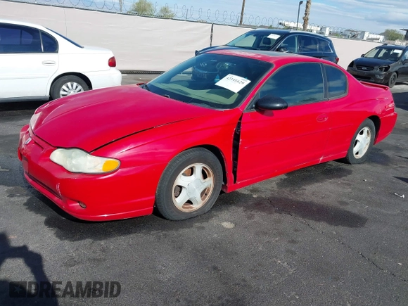 2004 Chevrolet Monte Carlo SS with VIN 2G1WX12K449336670, listed as a IAAI auction lot 42141629 with 100,681 mi miles. Bid and sale history available at carsss.com. Image 6.