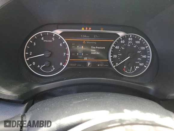 2024 Nissan Sentra SV with VIN 3N1AB8CV0RY375199, listed as a Copart auction lot 50253055 with 11,557 mi miles and Salvage Title. Bid and sale history available at DreamBid. Image 9.