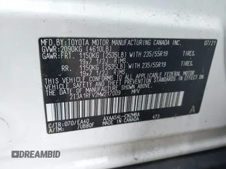 2021 Toyota RAV4 XLE Premium z VIN 2T3A1RFV2MW217009, wystawiony jako IAAI lot #41526066 z przebiegiem 36 619 mil mil oraz . Historia ofert i sprzedaży dostępna na DreamBid. Obrazek 9.