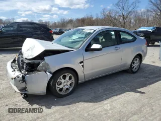 2008 Ford Focus SE with VIN 1FAHP33N48W274341, listed as a Copart auction lot 50343195 with 295,386 mi miles and Salvage Title. Bid and sale history available at carsss.com. Image 1.
