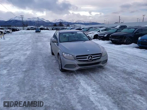 2016 Mercedes-Benz C 300 Luxury with VIN 55SWF4KB8GU113087, listed as a Copart auction lot 84115574 with 136,175 mi miles and Salvage Title. Bid and sale history available at DreamBid. Image 10.