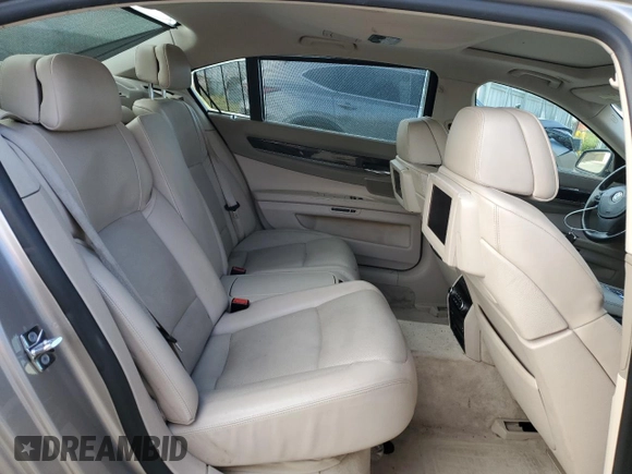 2009 BMW 7 Series 750Li with VIN WBAKB83519CY57123, listed as a Copart auction lot 53983255 with 155,802 mi miles and Salvage Title. Bid and sale history available at carsss.com. Image 10.