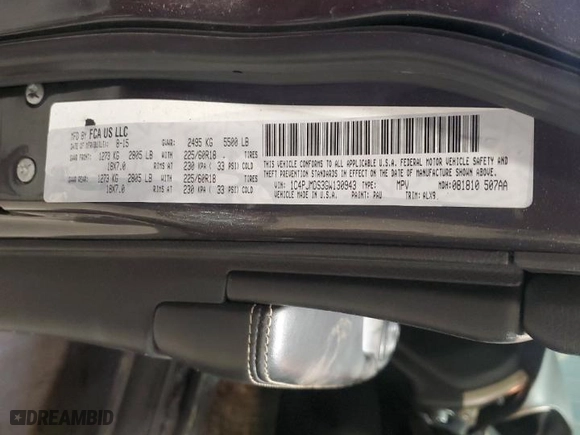 2016 Jeep Cherokee Limited with VIN 1C4PJMDS3GW130943, listed as a Copart auction lot 46157075 with 152,031 mi miles and Salvage Title. Bid and sale history available at carsss.com. Image 13.