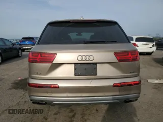 2018 Audi Q7 Premium with VIN WA1AHAF70JD025685, listed as a Copart auction lot 54544195 with 63,801 mi miles and Salvage title. Bid and sale history available at DreamBid. Image 6.