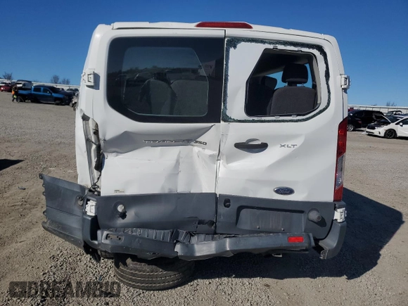 2016 Ford Transit XL with VIN 1FBZX2ZM5GKA60900, listed as a Copart auction lot 46841675 with 144,821 mi miles and Salvage title. Bid and sale history available at DreamBid. Image 6.