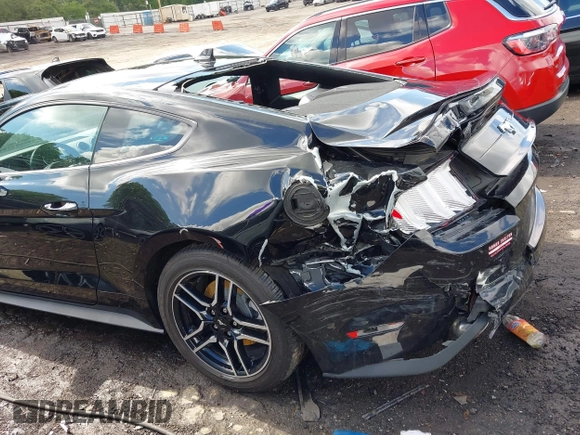 2020 Ford Mustang EcoBoost with VIN 1FA6P8TH4L5161843, listed as a IAAI auction lot 42242171 with 45,892 mi miles and . Bid and sale history available at DreamBid. Image 6.