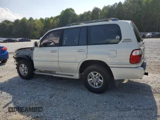 1999 Lexus LX 470 z VIN JT6HT00W1X0074382, wystawiony jako Copart lot #53612205 z przebiegiem 256 689 mil mil oraz Szkoda całkowita • Salvage title. Historia ofert i sprzedaży dostępna na DreamBid. Obrazek 2.
