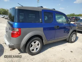2004 Honda Element EX with VIN 5J6YH28674L001841, listed as a Copart auction lot 53568995 with 126,091 mi miles and Salvage Title. Bid and sale history available at DreamBid. Image 3.