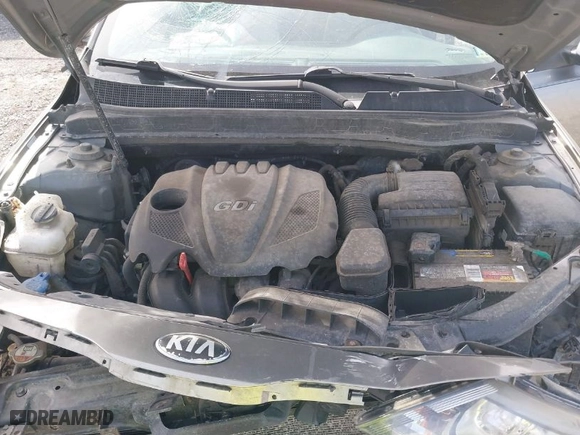 2014 Kia Optima LX with VIN 5XXGM4A79EG287804, listed as a IAAI auction lot 41824981 with 191,213 mi miles. Bid and sale history available at carsss.com. Image 10.
