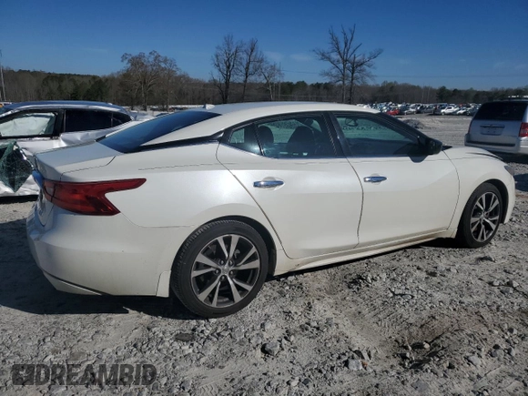 2017 Nissan Maxima SV with VIN 1N4AA6AP8HC365073, listed as a Copart auction lot 50024285 with 91,429 mi miles and Salvage Title. Bid and sale history available at DreamBid. Image 3.