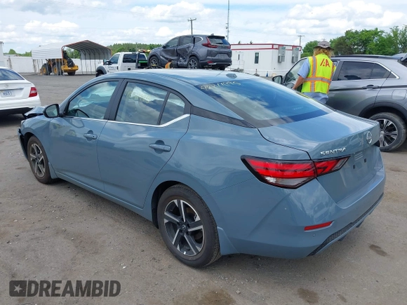 2024 Nissan Sentra SV с VIN 3N1AB8CV5RY365008, выставлен на аукционе IAAI как лот 42211995 с пробегом 4 406 миль миль и . История ставок и продаж доступна на DreamBid. Изображение 3.
