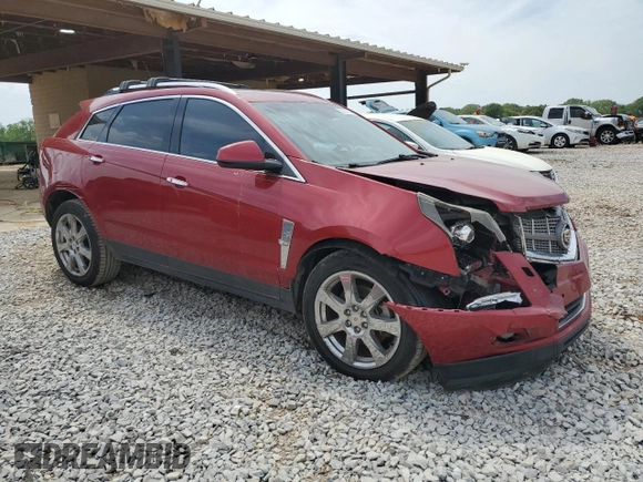 2012 Cadillac SRX Premium Collection with VIN 3GYFNFE35CS619542, listed as a Copart auction lot 52727535 with 141,196 mi miles and Salvage Title. Bid and sale history available at carsss.com. Image 4.