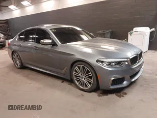2020 BMW 5 Series M550i xDrive with VIN WBAJS7C00LCD83735, listed as a IAAI auction lot 41478682 with 39,299 mi miles and . Bid and sale history available at DreamBid. Image 1.