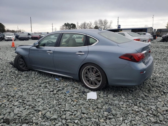 2017 Infiniti Q70L 3.7 with VIN JN1BY1PR4HM210202, listed as a Copart auction lot 48556905 with 75,998 mi miles and Salvage Title. Bid and sale history available at carsss.com. Image 2.