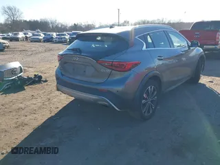 2018 Infiniti QX30 Premium with VIN SJKCH5CR5JA055906, listed as a IAAI auction lot 41336852 with 106,808 mi miles and . Bid and sale history available at DreamBid. Image 4.
