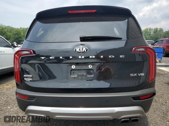 2020 Kia Telluride SX с VIN 5XYP5DHC5LG021690, выставлен на аукционе Copart как лот 60921535 с пробегом 66 462 миль миль и Списание • Salvage title. История ставок и продаж доступна на DreamBid. Изображение 6.