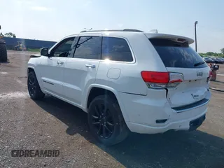 2017 Jeep Grand Cherokee Overland with VIN 1C4RJFCT6HC880306, listed as a IAAI auction lot 42534987 with 97,976 mi miles and . Bid and sale history available at DreamBid. Image 3.