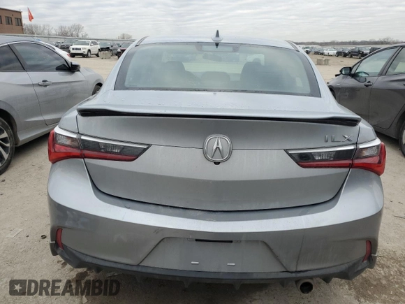 2020 Acura ILX with VIN 19UDE2F39LA000613, listed as a Copart auction lot 44501725 with 63,630 mi miles and Salvage title. Bid and sale history available at DreamBid. Image 6.