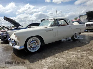 1956 Ford Thunderbird с VIN P6FH203930, выставлен на аукционе Copart как лот 74530814 с пробегом 761 579 миль миль и На запчасти • Non repairable. История ставок и продаж доступна на DreamBid. Изображение 1.