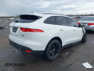 2017 Jaguar F-Pace 35t Premium with VIN SADCJ2BV8HA099675, listed as a IAAI auction lot 41460584 with Not Provided miles and . Bid and sale history available at DreamBid. Image 4.