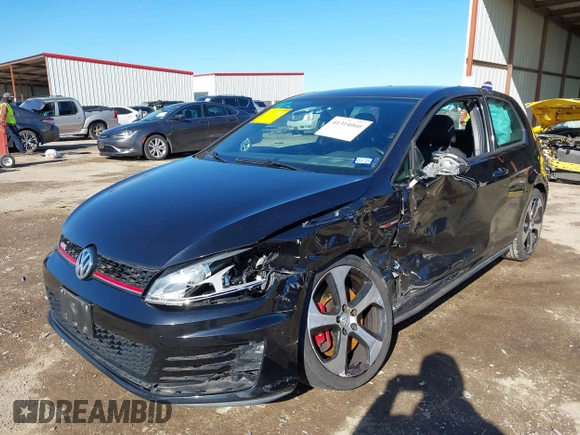2016 Volkswagen GTI S with VIN 3VWY47AU3GM007367, listed as a IAAI auction lot 41314060 with 82,115 mi miles and . Bid and sale history available at DreamBid. Image 2.