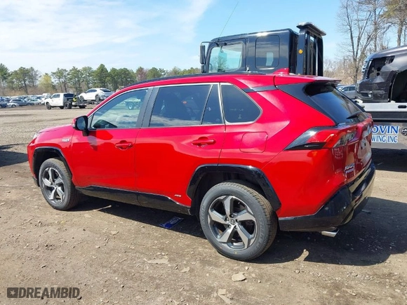 2021 Toyota RAV4 Prime SE with VIN JTMAB3FV2MD050660, listed as a IAAI auction lot 42026407 with 39,522 mi miles. Bid and sale history available at carsss.com. Image 14.