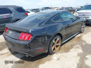 2015 Ford Mustang V6 with VIN 1FA6P8AM3F5392995, listed as a IAAI auction lot 42063188 with 128,854 mi miles and . Bid and sale history available at DreamBid. Image 4.