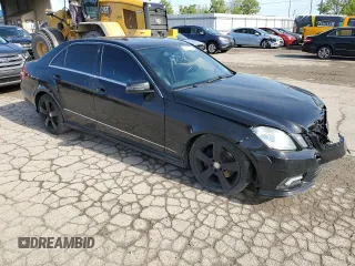 2011 Mercedes-Benz E 350 Luxury with VIN WDDHF8HB0BA374231, listed as a Copart auction lot 55671725 with 165,658 mi miles and Salvage title. Bid and sale history available at DreamBid. Image 4.