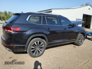 2021 Volkswagen Atlas SEL Premium R-Line with VIN 1V2FR2CA0MC513705, listed as a Copart auction lot 68986924 with 52,133 mi miles and Salvage title. Bid and sale history available at DreamBid. Image 3.