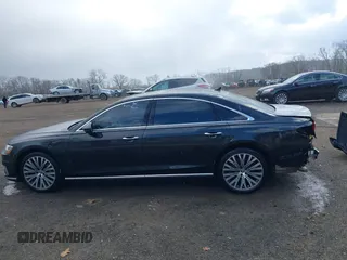 2019 Audi A8 L with VIN WAU8DAF84KN019115, listed as a IAAI auction lot 41856931 with 84,387 mi miles. Bid and sale history available at carsss.com. Image 15.