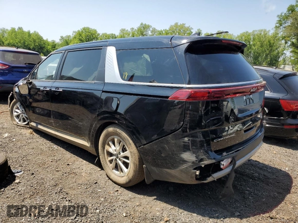 2022 Kia Carnival LXS with VIN KNDNB4H30N6117457, listed as a Copart auction lot 53867003 with 0 mi miles and Salvage Title. Bid and sale history available at carsss.com. Image 2.