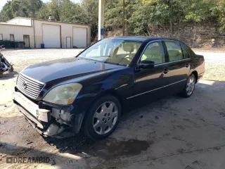 2001 Lexus LS 430 with VIN JTHBN30F110014232, listed as a Copart auction lot 75013094 with 238,565 mi miles and Salvage Title. Bid and sale history available at carsss.com. Image 1.