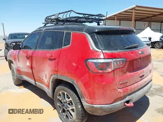 2020 Jeep Compass Trailhawk with VIN 3C4NJDDB8LT195701, listed as a IAAI auction lot 39306924 with 100,006 mi miles and . Bid and sale history available at DreamBid. Image 3.