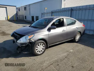 2016 Nissan Versa SV with VIN 3N1CN7AP2GL907948, listed as a Copart auction lot 56060485 with 114,108 mi miles and Salvage Title. Bid and sale history available at DreamBid. Image 1.