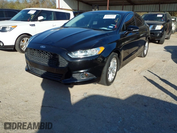 2016 Ford Fusion SE with VIN 3FA6P0HD9GR331396, listed as a IAAI auction lot 41852841 with 110,835 mi miles. Bid and sale history available at carsss.com. Image 2.