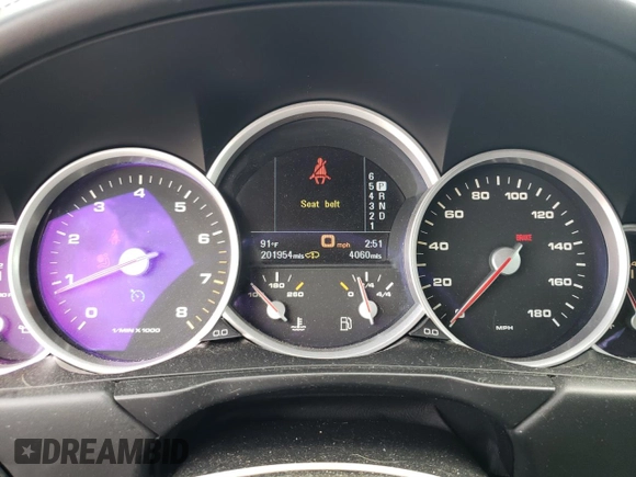 2005 Porsche Cayenne Turbo with VIN WP1AC29P85LA91871, listed as a Copart auction lot 51386215 with 201,954 mi miles and Salvage Title. Bid and sale history available at DreamBid. Image 9.