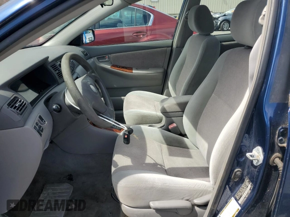 2006 Toyota Corolla CE with VIN JTDBR32EX60085589, listed as a Copart auction lot 53057435 with 283,587 mi miles and Clean Title. Bid and sale history available at DreamBid. Image 7.