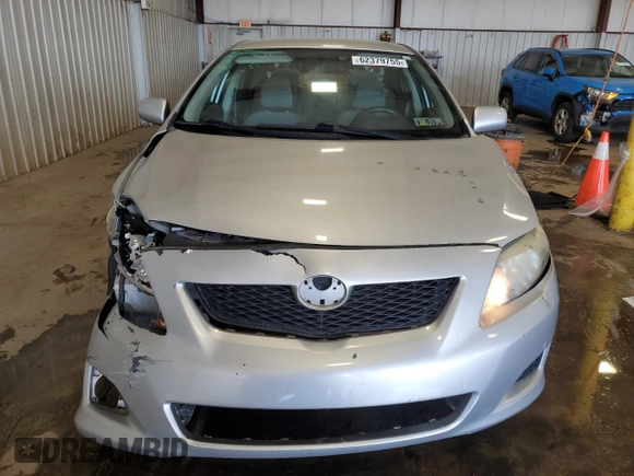 2010 Toyota Corolla with VIN 1NXBU4EE9AZ359085, listed as a Copart auction lot 62379755 with 107,160 mi miles and Salvage title. Bid and sale history available at DreamBid. Image 5.