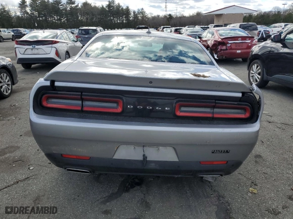 2016 Dodge Challenger SXT Plus with VIN 2C3CDZAG6GH250001, listed as a Copart auction lot 48311505 with 0 mi miles and Salvage Title. Bid and sale history available at carsss.com. Image 6.