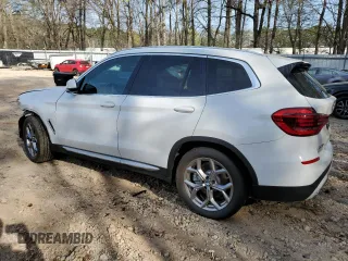 2020 BMW X3 xDrive30i z VIN 5UXTY5C01L9B77351, wystawiony jako Copart lot #50784525 z przebiegiem 58 606 mil mil oraz Szkoda całkowita • Salvage title. Historia ofert i sprzedaży dostępna na DreamBid. Obrazek 2.