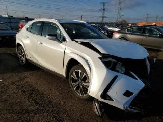 2022 Lexus UX 250h с VIN JTHP9JBH2N2057808, выставлен на аукционе Copart как лот 80897274 с пробегом 22 515 миль миль и Списание • Salvage title. История ставок и продаж доступна на DreamBid. Изображение 4.