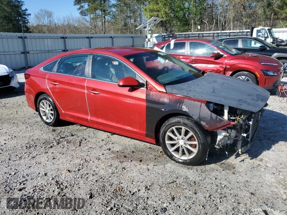 2019 Hyundai Sonata SE with VIN 5NPE24AF2KH751522, listed as a Copart auction lot 47091535 with 107,622 mi miles and Clean Title. Bid and sale history available at carsss.com. Image 4.