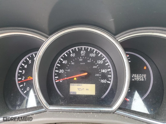 2011 Nissan Murano SL with VIN JN8AZ1MU6BW056249, listed as a Copart auction lot 85190934 with 266,028 mi miles and Clean Title. Bid and sale history available at carsss.com. Image 9.